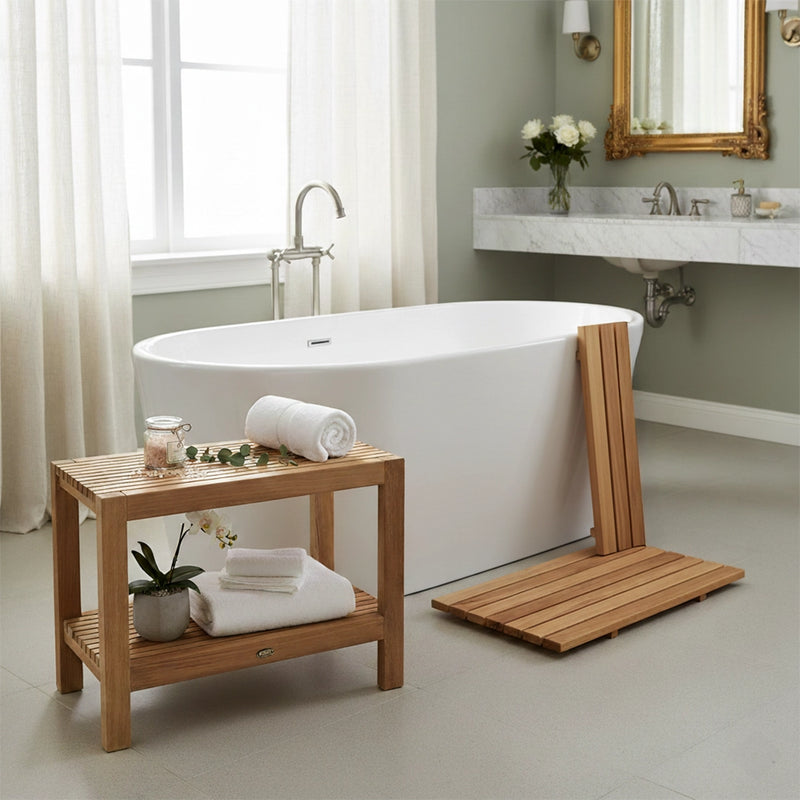 Guest-Ready Compact Luxury (Shelf Bench + Freebies)