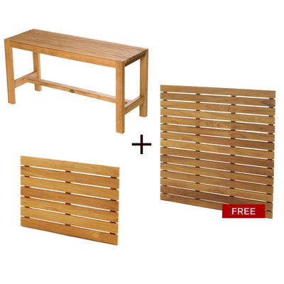 Shower Upgrade – Bench with Mat + Free Base Boost