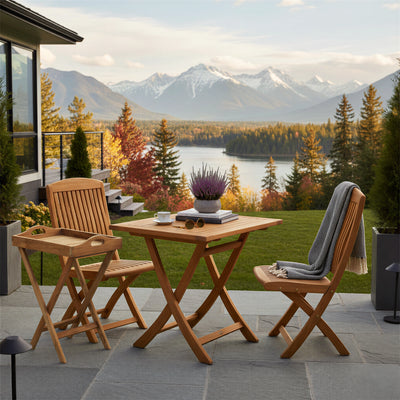 Nature's Luxury Dining + 2 FREE Chairs + FREE Tray