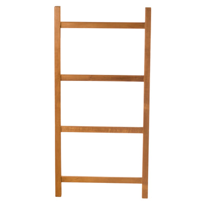 Échelle porte-serviettes en teck 4 barreaux  120 cm (47 po)