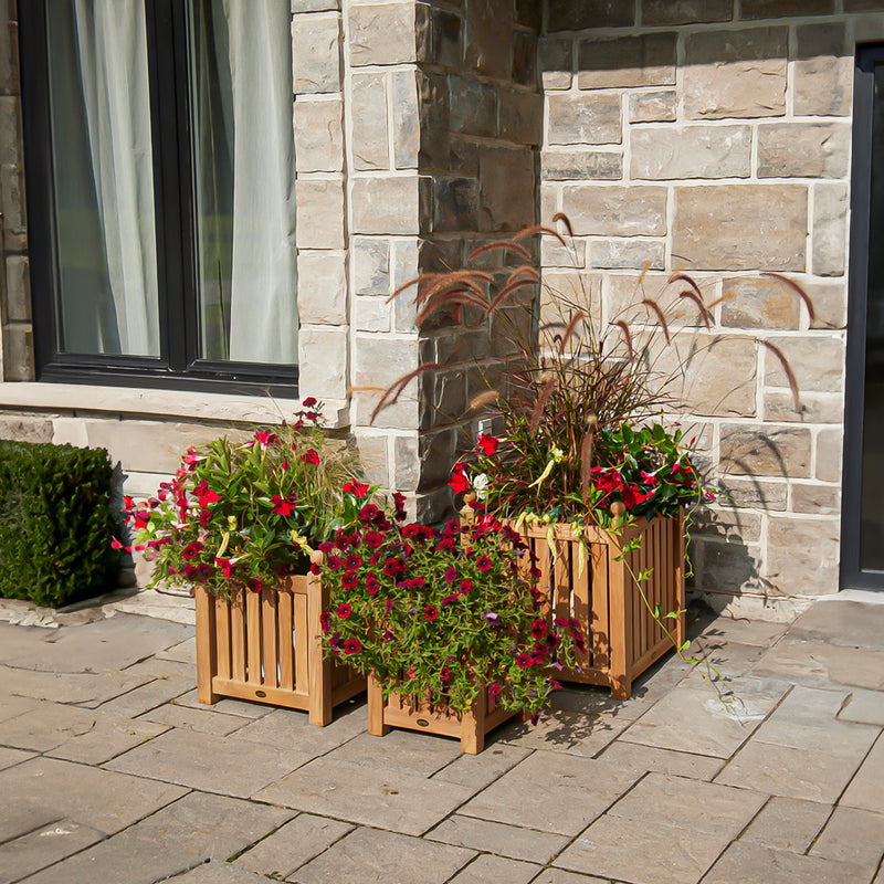 Ensemble de jardinière de jardin