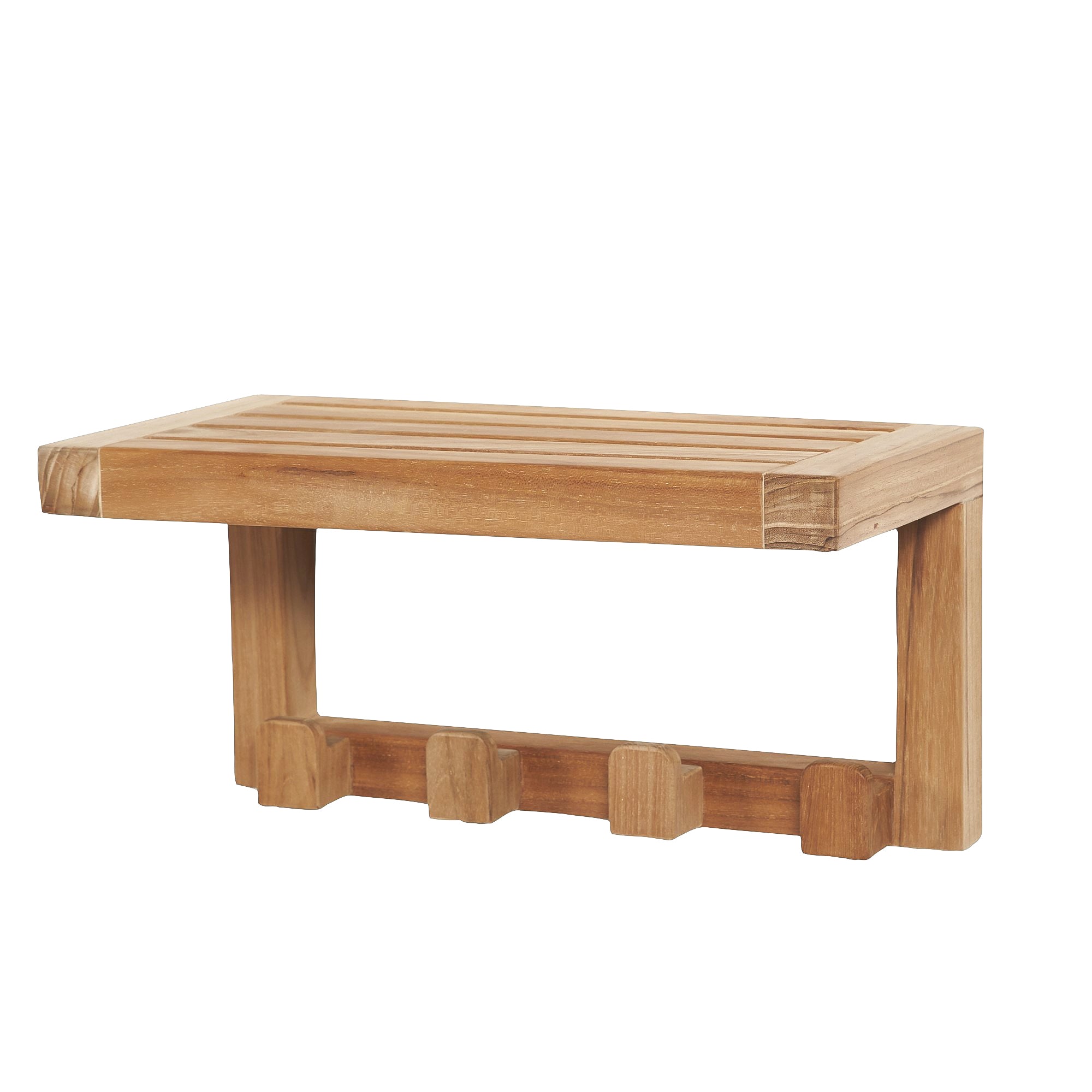 Teak Wall Shelves for Canadian Mudrooms | ARB Teak