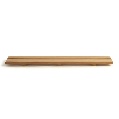 Pont de bain en teck Fiji 88 cm (34.5 po) 5 lamelles