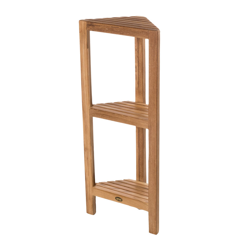 Étagère en teck Fiji 3 tablettes 90 cm (36 po)