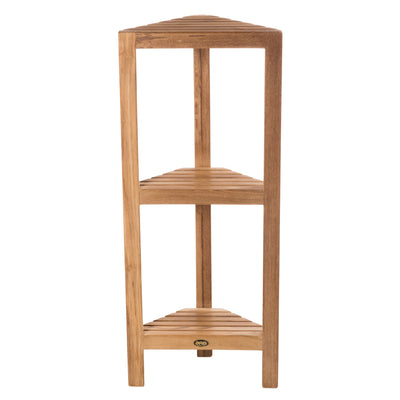 Étagère en teck Fiji 3 tablettes 90 cm (36 po)