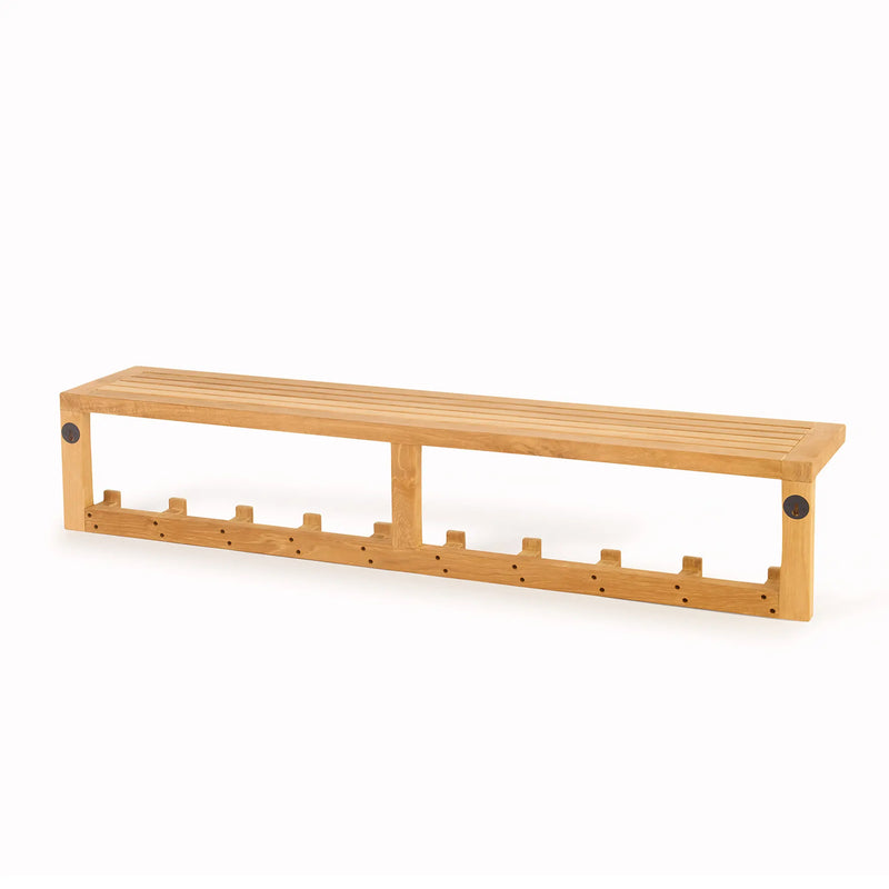 Mudroom Reset – Hooks + Tile + Bonus Tray