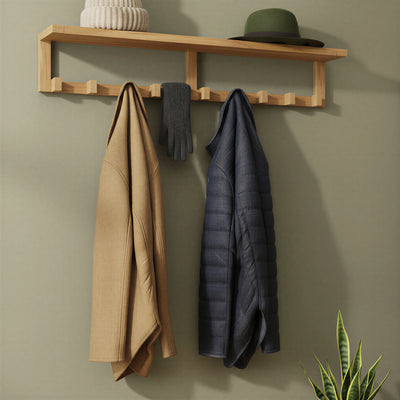 Mudroom Reset – Hooks + Tile + Bonus Tray