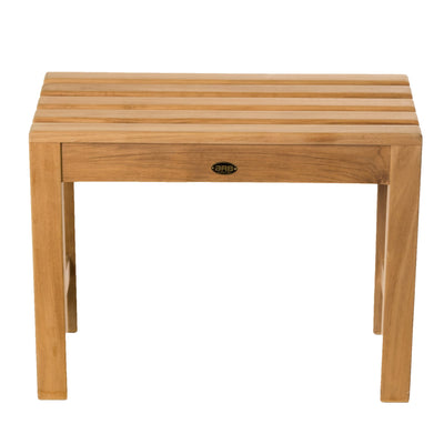 Banc de douche en teck Coach 60 cm (24 po)