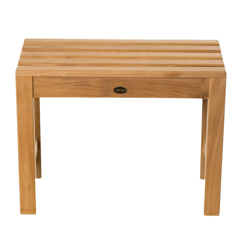 Banc de douche en teck Coach 60 cm (24 po)