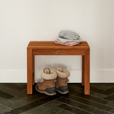 Banc de douche en teck Coach 60 cm (24 po)