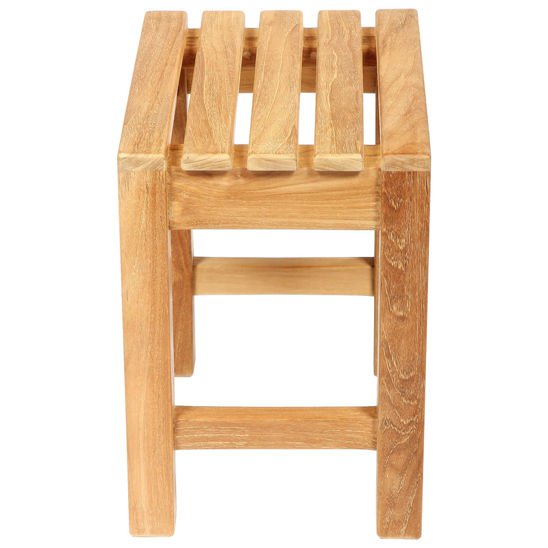 Banc de douche en teck Coach 40 cm (16 po)