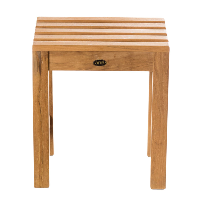 Banc de douche en teck Coach 40 cm (16 po)