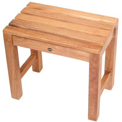 Banc de douche en teck Coach 40 cm (16 po)