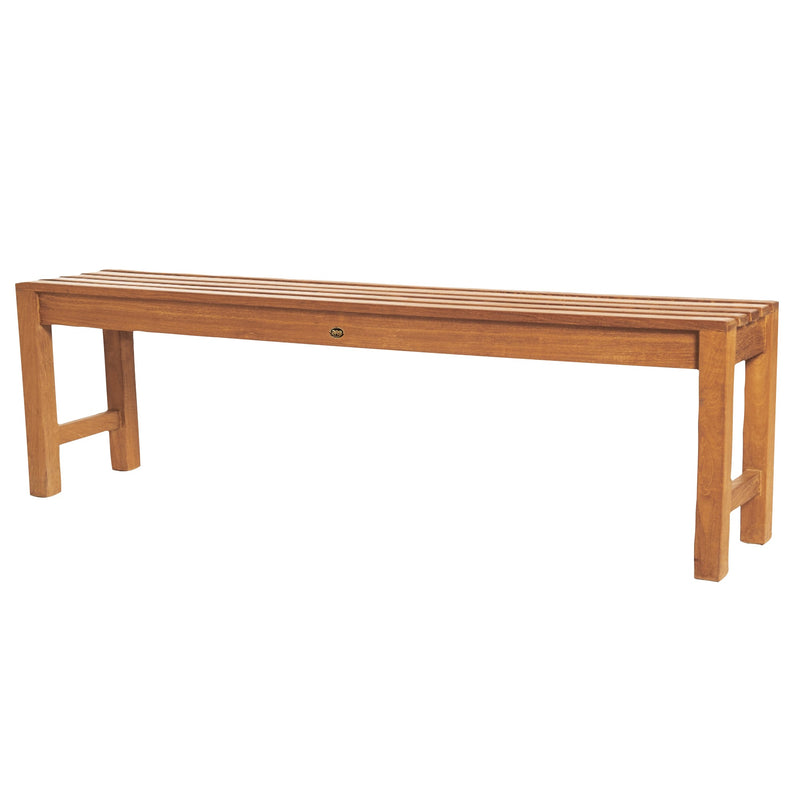 Banc de douche en teck Coach 150 cm (59 po)