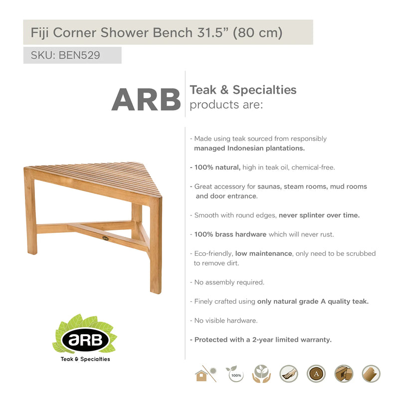 Corner Luxe – Bench plus Mat & Free Caddy