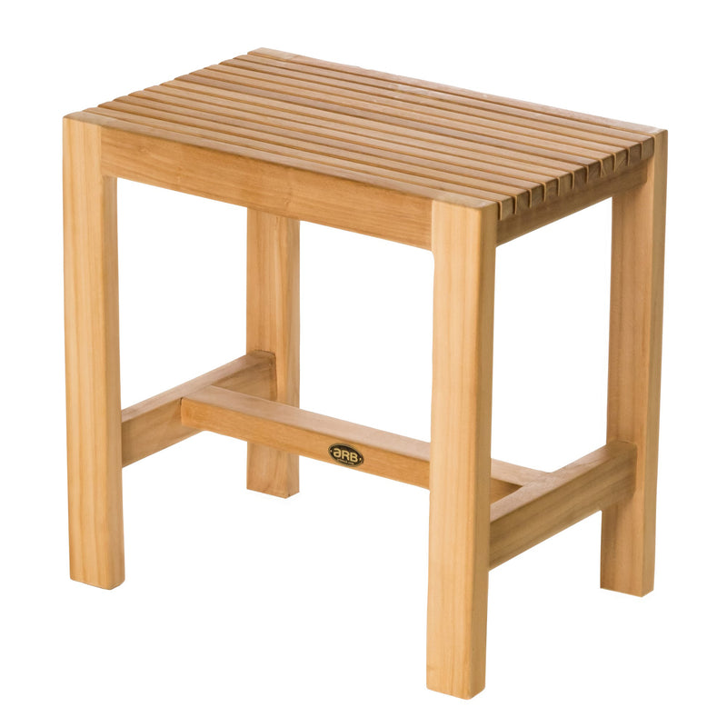 Banc de douche en teck Fiji 45 cm (18 po)
