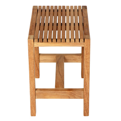 Banc de douche en teck Fiji 45 cm (18 po)