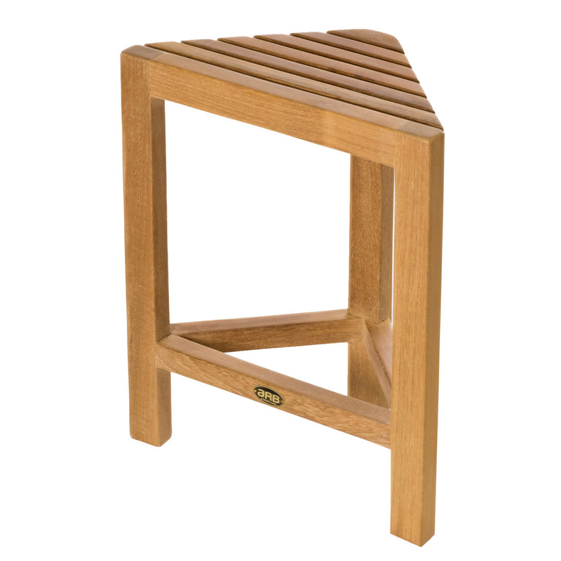Repose-pieden teck Fiji en coin 37 cm (15 po)