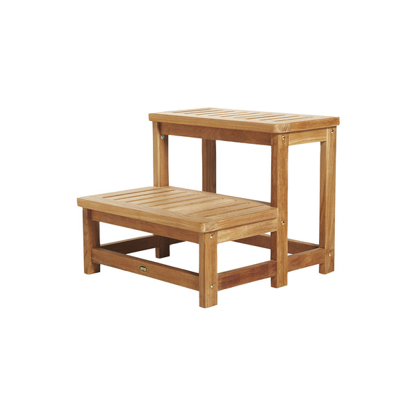 Marches pour spa en teck 60 cm (24 po)