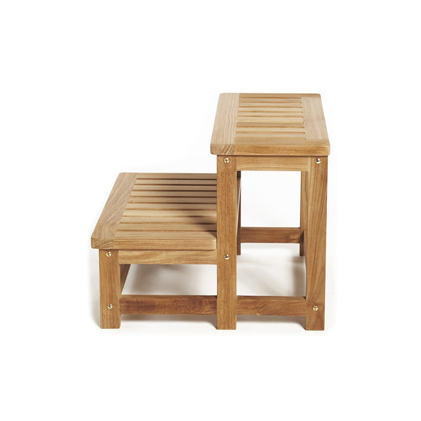 Marches pour spa en teck 60 cm (24 po)