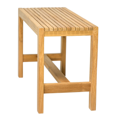 Banc de douche en teck Fiji 90 cm (36 po)