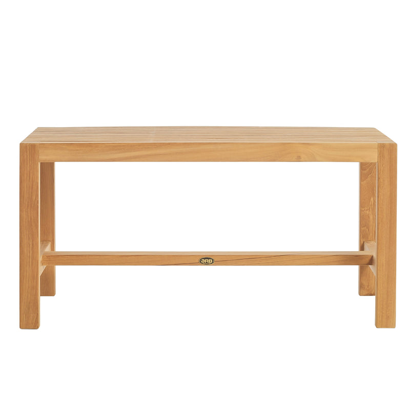 Banc de douche en teck Fiji 90 cm (36 po)