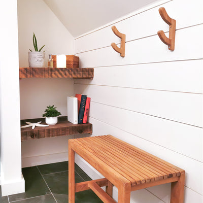 Banc de douche en teck Fiji 90 cm (36 po)