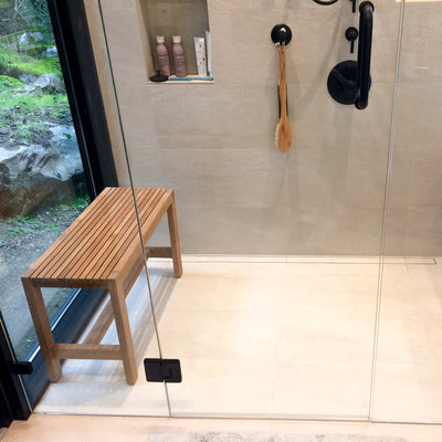 Banc de douche en teck Fiji 90 cm (36 po)