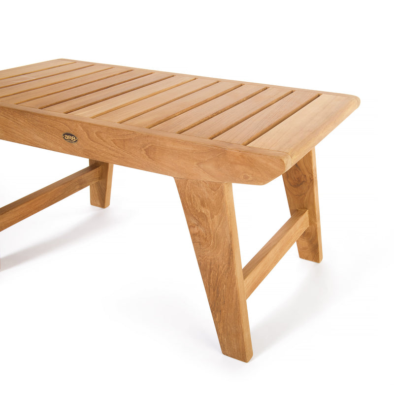 Table ou banc en teck Hawaii 90 cm (36 po)
