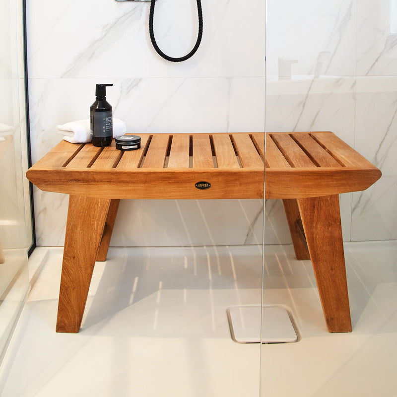 Table ou banc en teck Hawaii 90 cm (36 po)