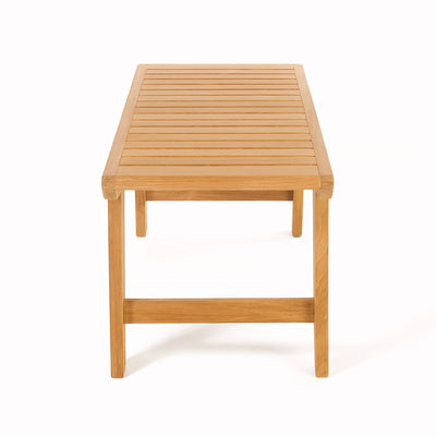 Table ou banc en teck Hawaii 120 cm (47 po)