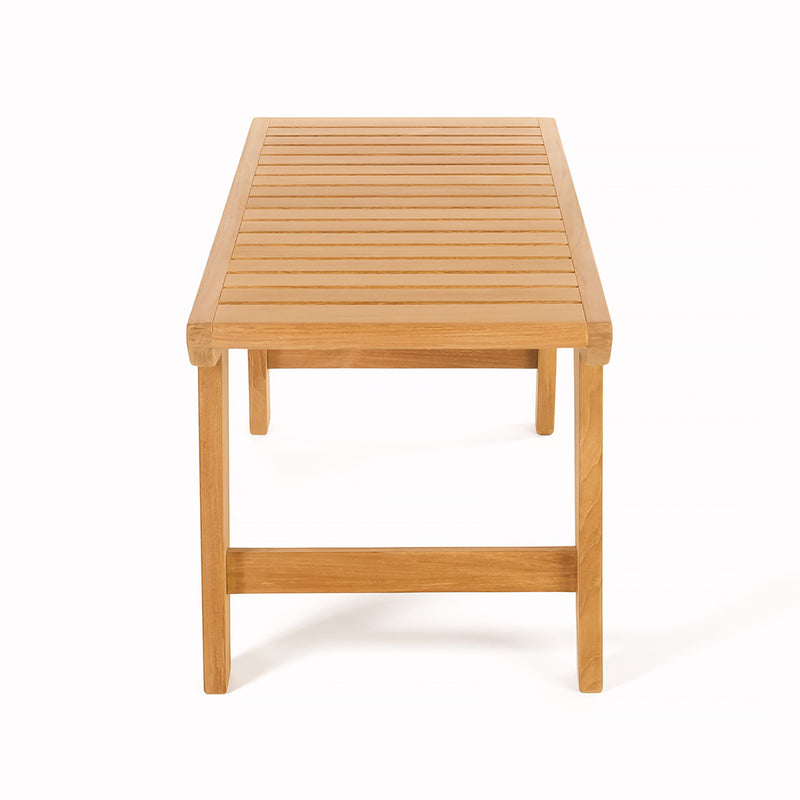 Table ou banc en teck Hawaii 120 cm (47 po)