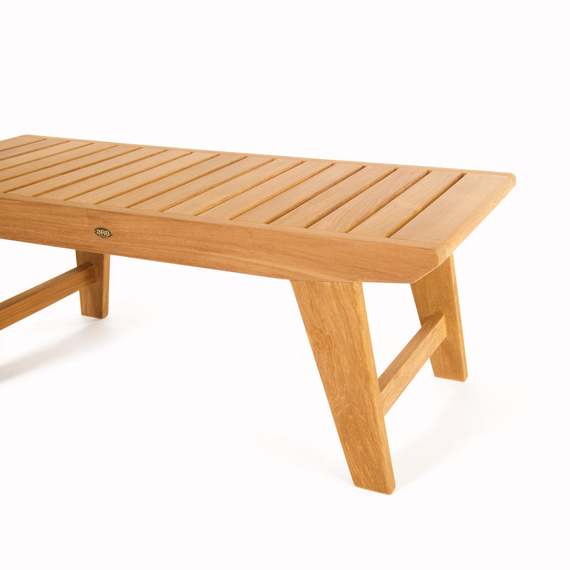 Table ou banc en teck Hawaii 120 cm (47 po)