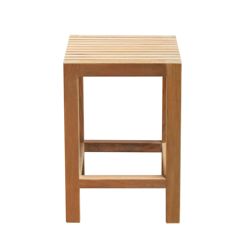 Banc de douche en teck Fiji 30cm (12 po)