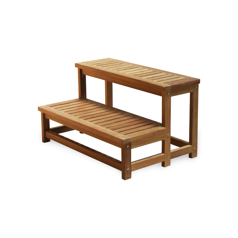 Marches pour spa en teck 36 po (90 cm)