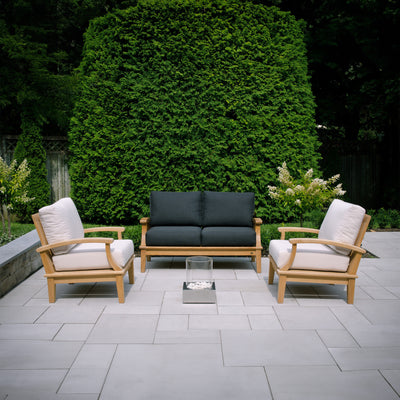 Fauteuil en teck Villa