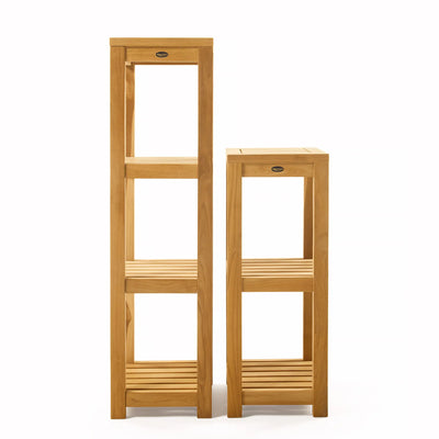 Teak 4-Tier Shelf Gala Square