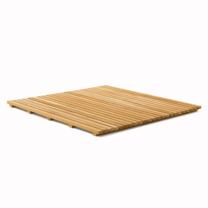 Teak Bath Mat SOL 32" X 32" (80 cm x 80 cm)