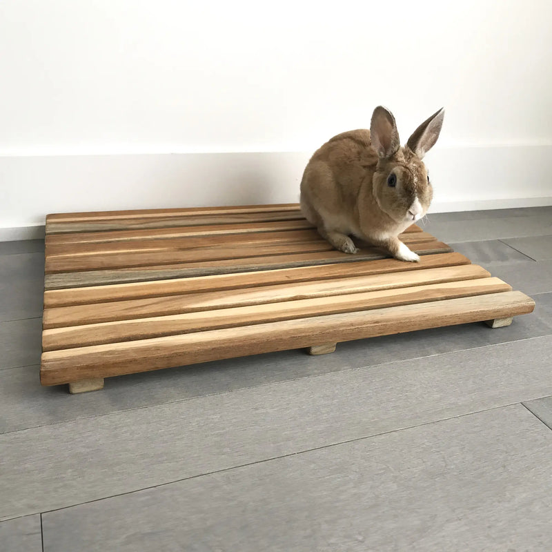 Teak Bath Mat SOL 32" X 32" (80 cm x 80 cm)
