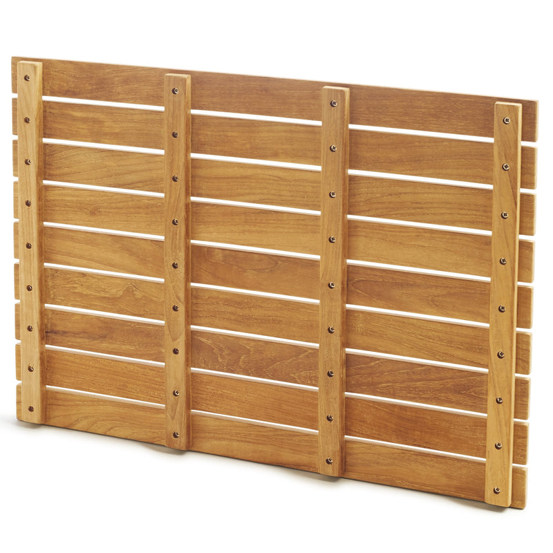 Tuile en teck 25"X 18"(63,5 cm x 46 cm)