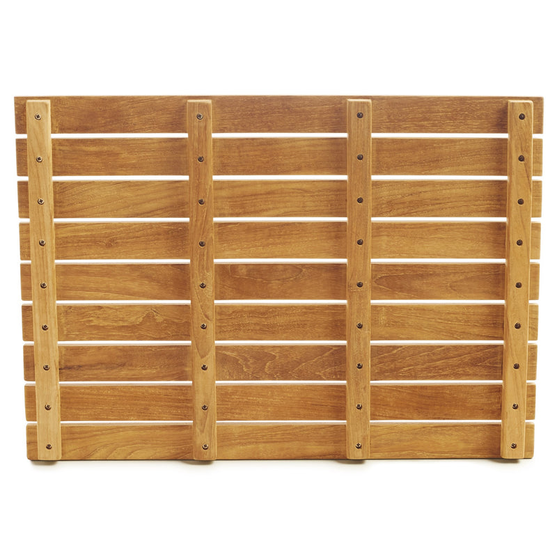Tuile en teck 25"X 18"(63,5 cm x 46 cm)