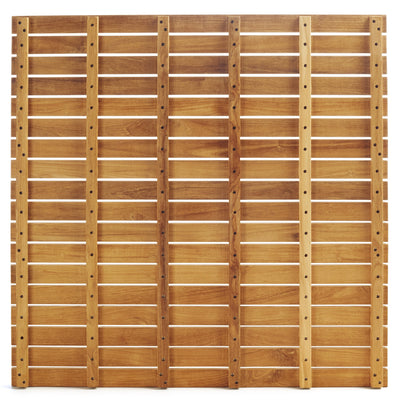 Tuile en teck 36"X 36"(91,5 cm x 91,5 cm)
