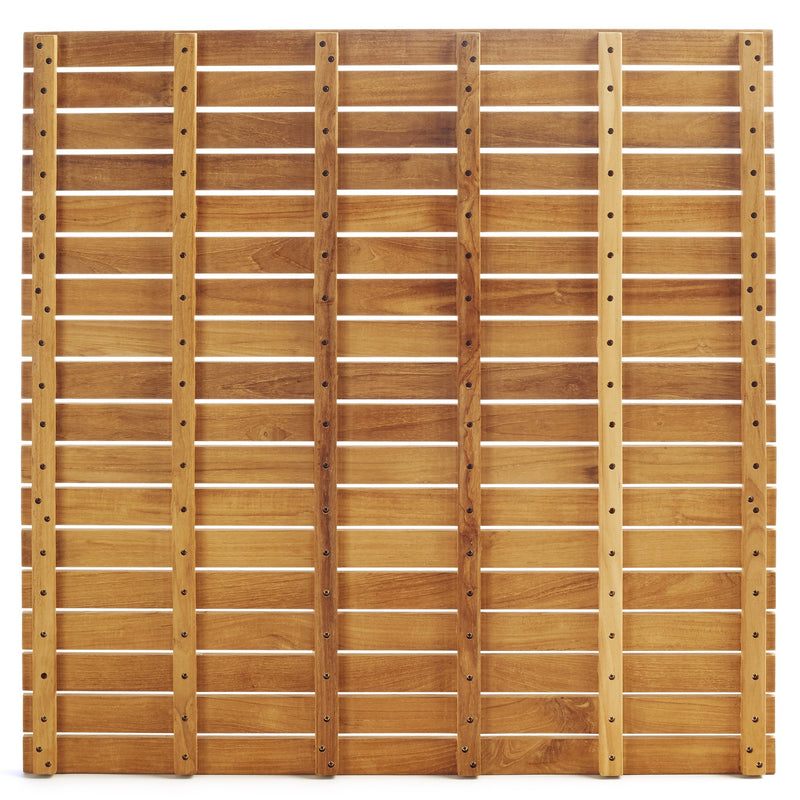 Tuile en teck 36"X 36"(91,5 cm x 91,5 cm)