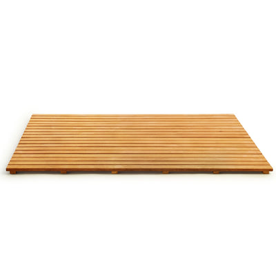 Tuile en teck 48"X 36"(122 cm x 91,5 cm)