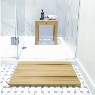 Tuile en teck 30"X 30"(76 cm x 76 cm)