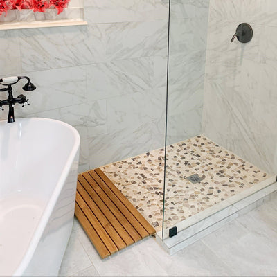 Teak Tile 24" X 14" (61 cm x 35.5 cm)