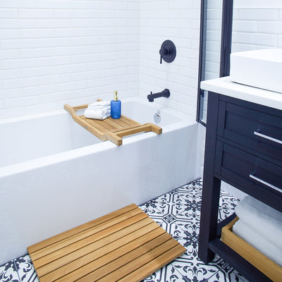 Teak Tile 24" X 14" (61 cm x 35.5 cm)