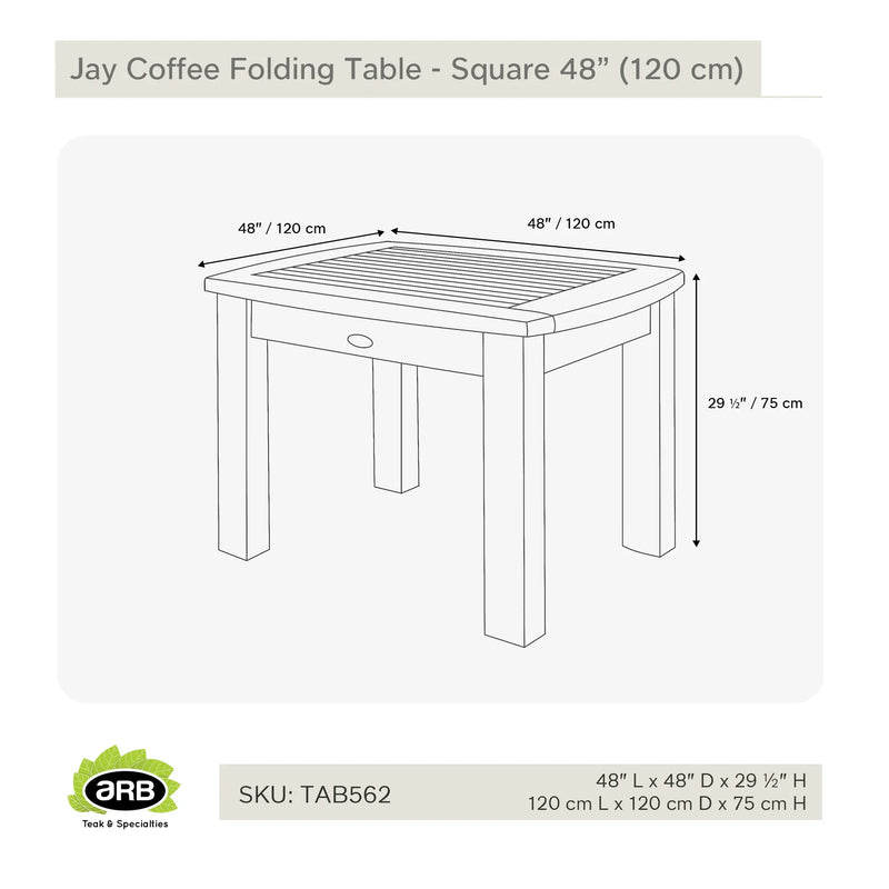 Coffee Nook – Table + Free Chair & Tray
