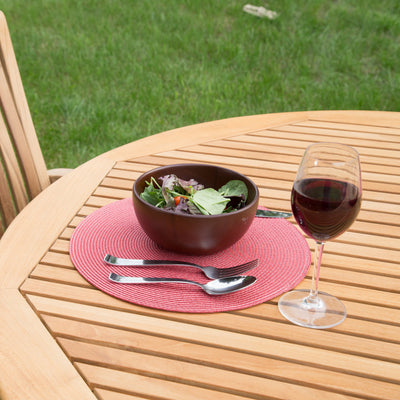 Teak Dining Extension Table Asia - Oval 63/83 x 36" (160/210 x 90 cm)