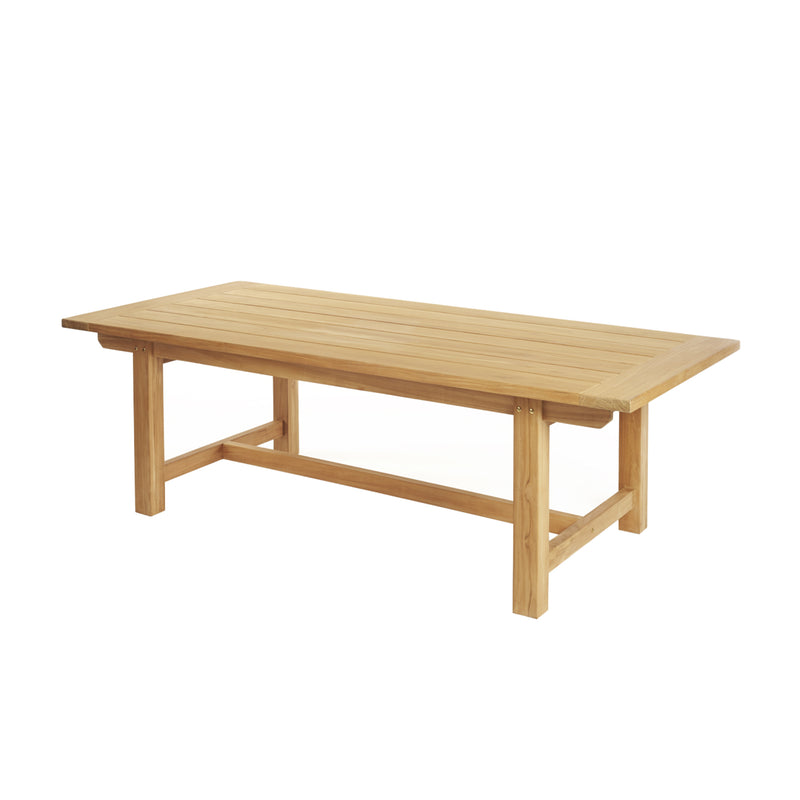 Table en teck rectangulaire Extreme 240 x 110 cm (95 x 43 po)